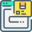 Online shop icon 64x64