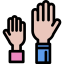 Hand up ícone 64x64