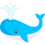 Whale icon 64x64