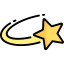 Shooting star icon 64x64
