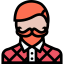 Hipster icon 64x64