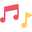 Musical notes icône 64x64
