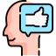 Positive thinking icon 64x64