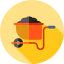 Wheelbarrow icon 64x64