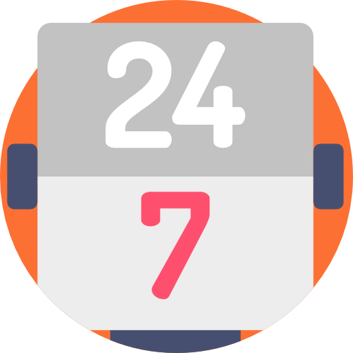 24 hours ícone