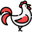 Петух иконка 64x64