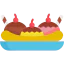 Banana split icon 64x64