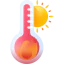 High temperatures icon 64x64