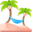 Coconut tree icon 64x64