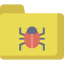 Infected folder アイコン 64x64