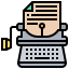 Печатная машинка иконка 64x64