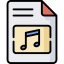 Music file icon 64x64