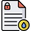 Data leak icon 64x64