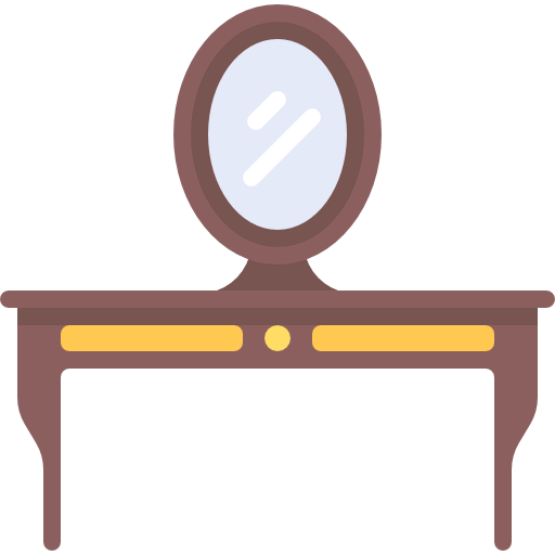 Dressing table icon
