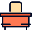 Teacher desk icon 64x64