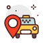 Taxi stop biểu tượng 64x64