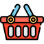 Shopping basket icon 64x64