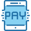 Mobile payment icon 64x64