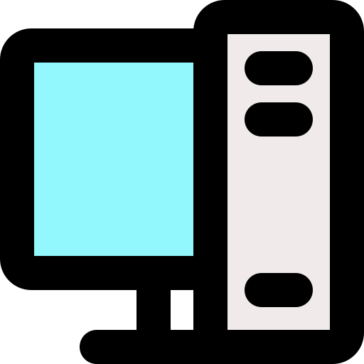 Personal computer icon