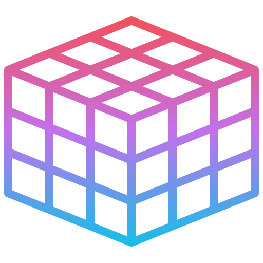 Rubik´s cube icône