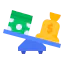 Balance scale icon 64x64