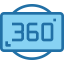 360 degree ícone 64x64