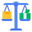 Balance scale icon 64x64