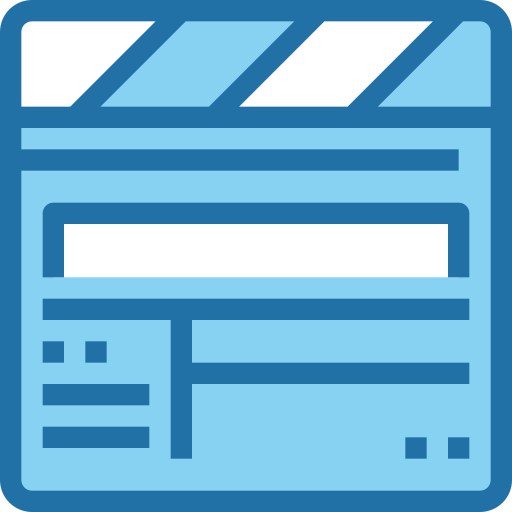 Clapperboard icon