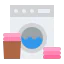 Washing clothes icône 64x64