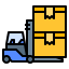 Forklift icon 64x64