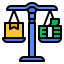 Balance scale icon 64x64