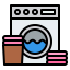 Washing clothes icon 64x64