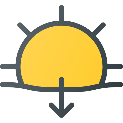 Sunset icon