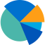Pie chart icon 64x64