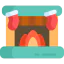 Fireplace icon 64x64