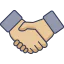 Hand shake icône 64x64