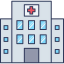 Hospital building icône 64x64