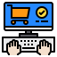 Monitor Symbol 64x64