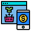 Shopping online Symbol 64x64
