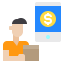 Delivery man Symbol 64x64