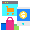 Online shopping Symbol 64x64