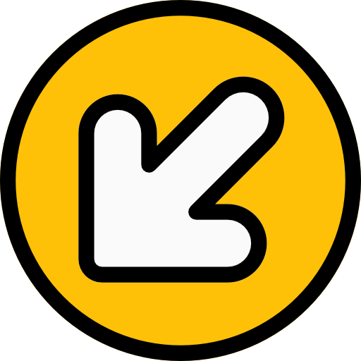 Diagonal arrow アイコン