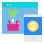 Online shopping Symbol 64x64