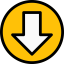 Down arrow 图标 64x64