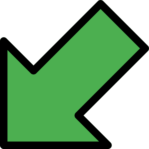 Diagonal arrow icon