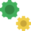 Cogwheels ícone 64x64