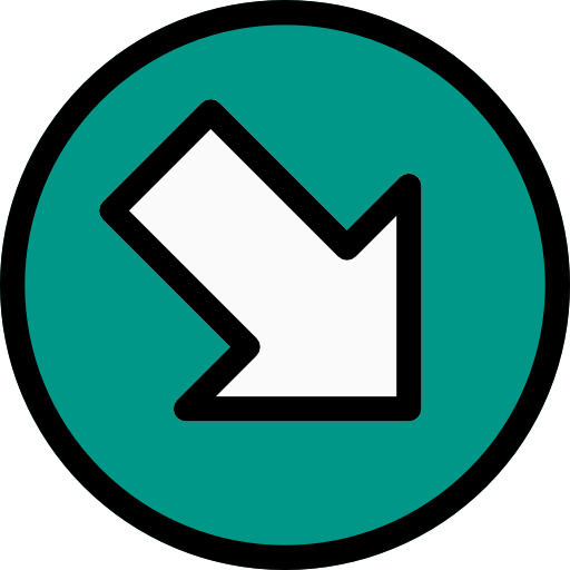 Diagonal arrow icon