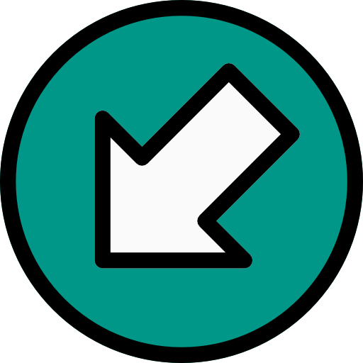 Diagonal arrow Ikona