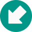 Diagonal arrow 图标 64x64