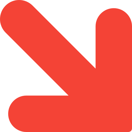 Diagonal arrow Ikona